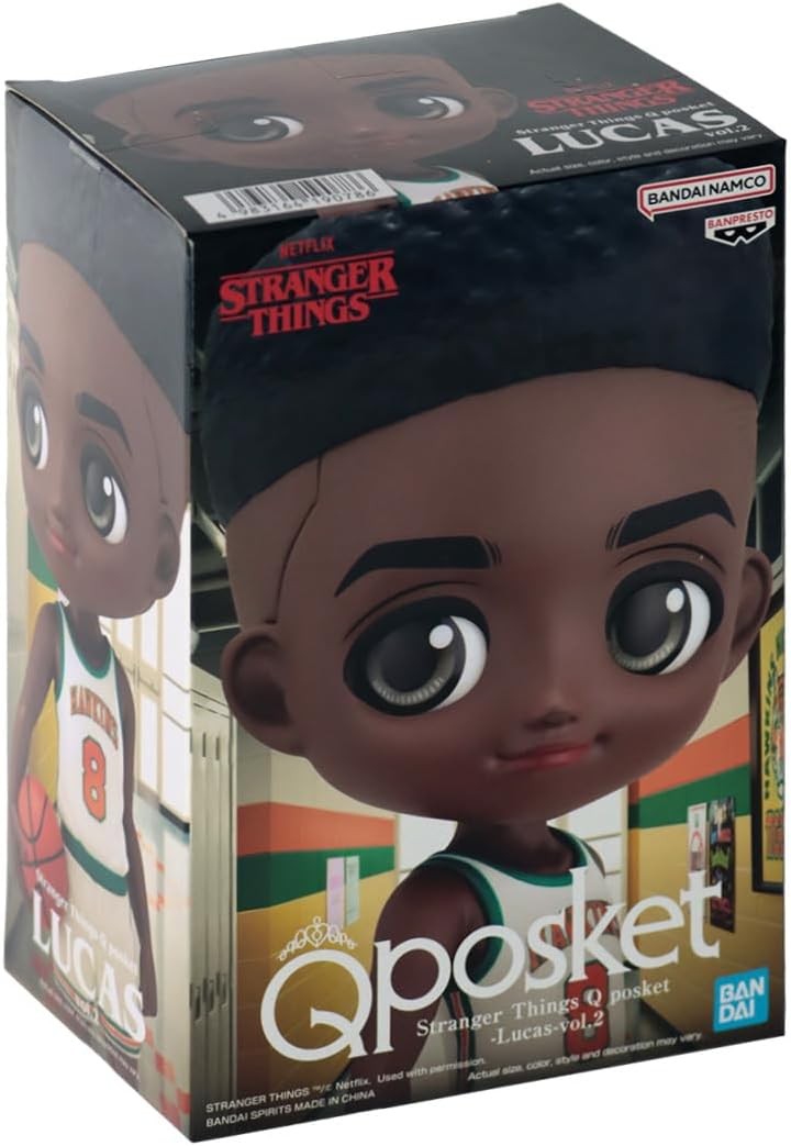 BANPRESTO Stranger Things - Lucas - Q POSKET 13cm