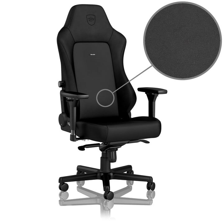 noblechairs Hero Black Edition Komfortable und Langlebige Gaming Stuhl mit Inklusive Kissen, Perfekt