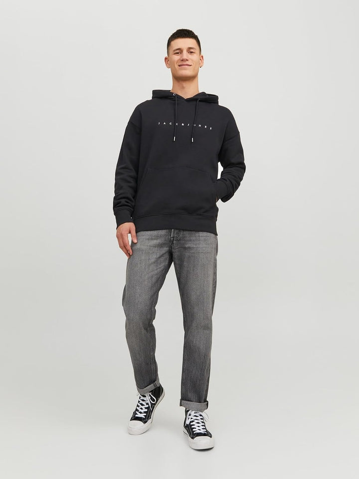 JACK &amp; JONES Herren Hoodie Kapuzenpullover JJESTAR JJ Sweat Hood - Relaxed Fit XS Cocoa, XS Cocoa