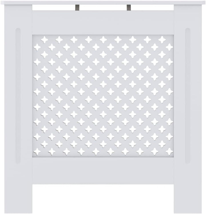 Wohnzimmer Heizkörperabdeckung 78x19x81.5 cm MDF Heizkörperverkleidung Dekorative Wabenmuster Design