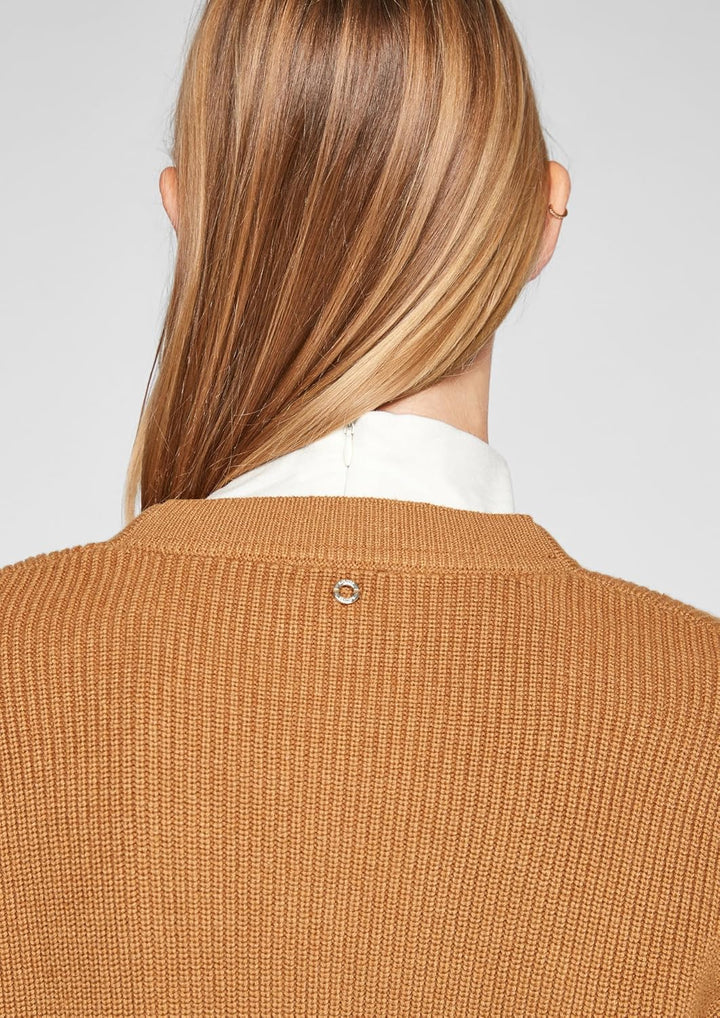 s.Oliver Cardigan aus Baumwollmix 40 8469_sandstein, 40 8469_sandstein