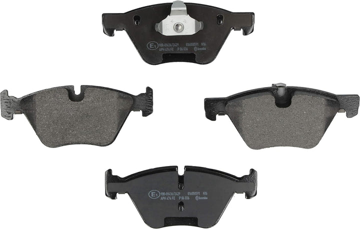 Brembo P 06 036 Bremsbelagsatz, Scheibenbremse - (4-teilig)