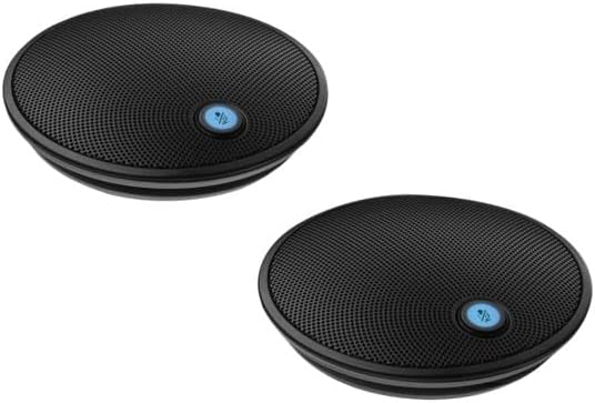 Logitech Group Erweiterungs-Mikrofone, 2x Zusatzmikrofone für 20 Meeting-Teilnehmer, Bluetooth, Stum