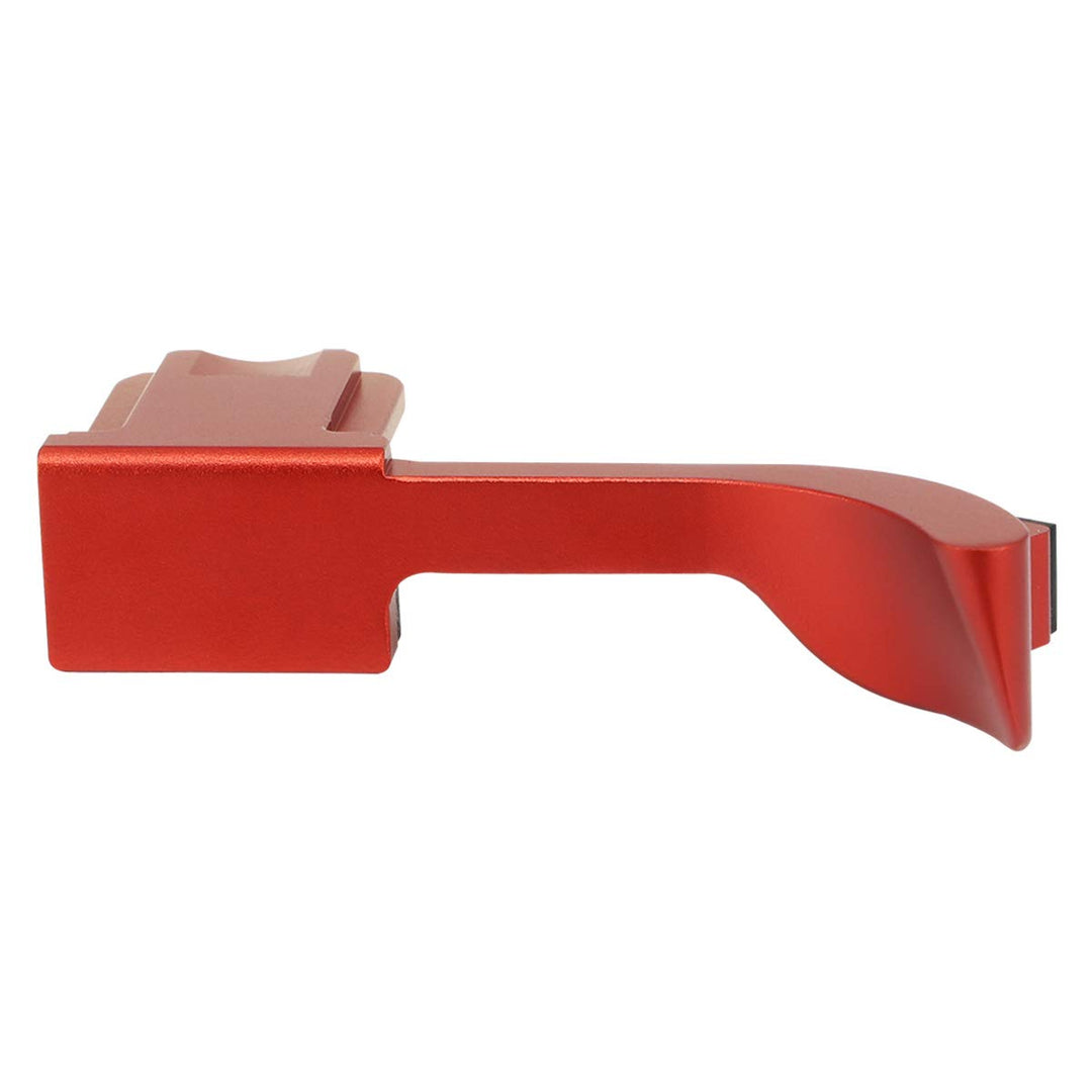 Haoge THB-QR Blitzschuh-Daumenauflage, aus Metall, für Leica Q2 Kamera, Rot