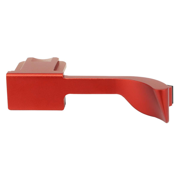 Haoge THB-QR Blitzschuh-Daumenauflage, aus Metall, für Leica Q2 Kamera, Rot