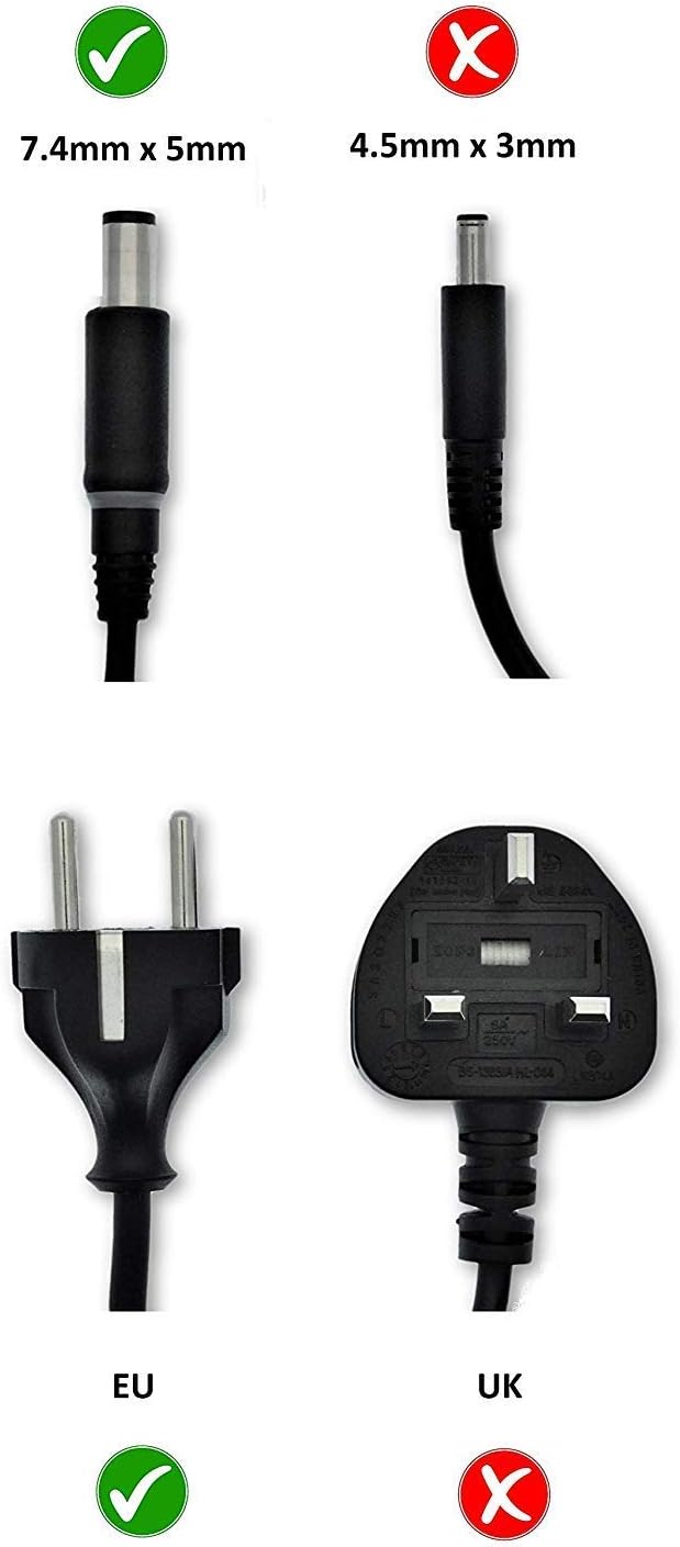 Dell Inspiron 15 (7559) Original Netzteil 130 Watt Flache Bauform