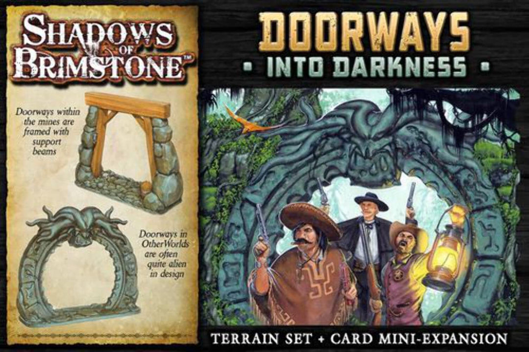Flying Frog Productions FFP07-T01 Doorways into Darkness: Shadows of Brimstone Exp, Mehrfarbig