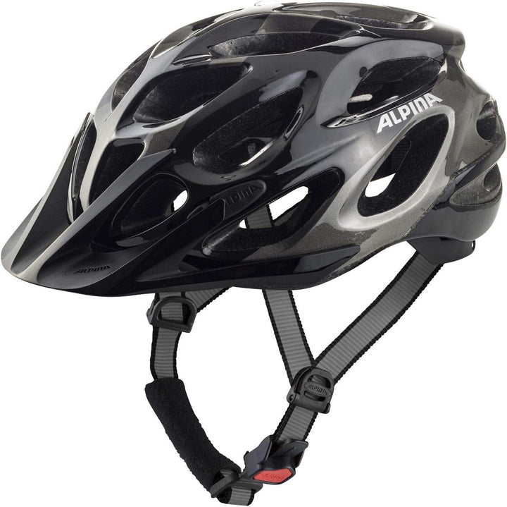 ALPINA Fahrradhelm Thunder black-anthracite 52-57, black-anthracite 52-57