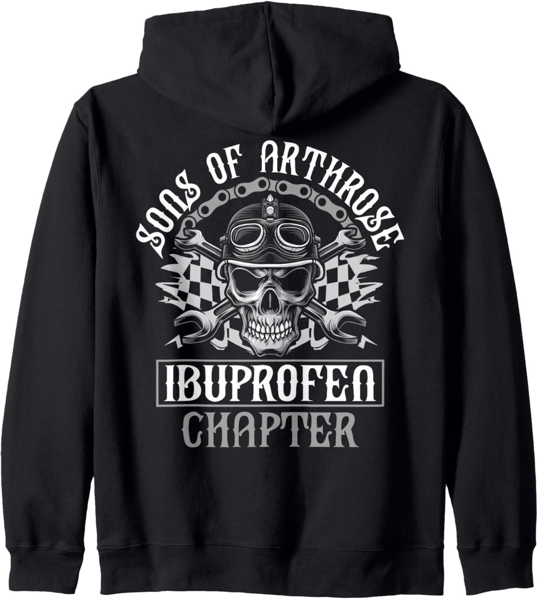 Sons of Arthrose - Ibuprofen Chapter Biker Motorradfahrer Kapuzenjacke