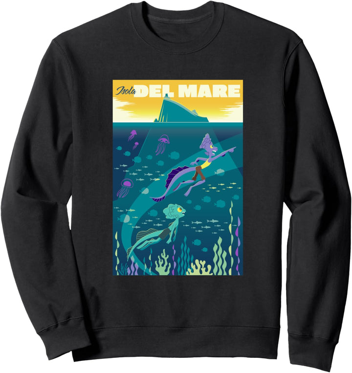 Disney Pixar Luca Isola Del Mare Luca & Alberto Poster Sweatshirt
