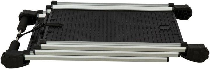 Knuffelwuff Hunderampe 70-158cm - Ausziehbare Teleskoprampe als Einstiegshilfe für Haustiere ins Aut