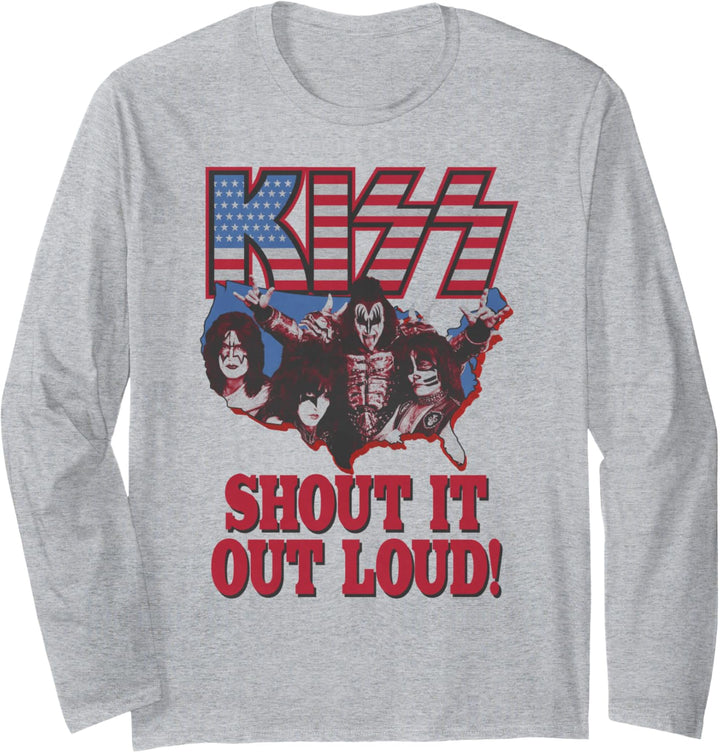 KISS - Schreien Es Aus Laut USA Langarmshirt
