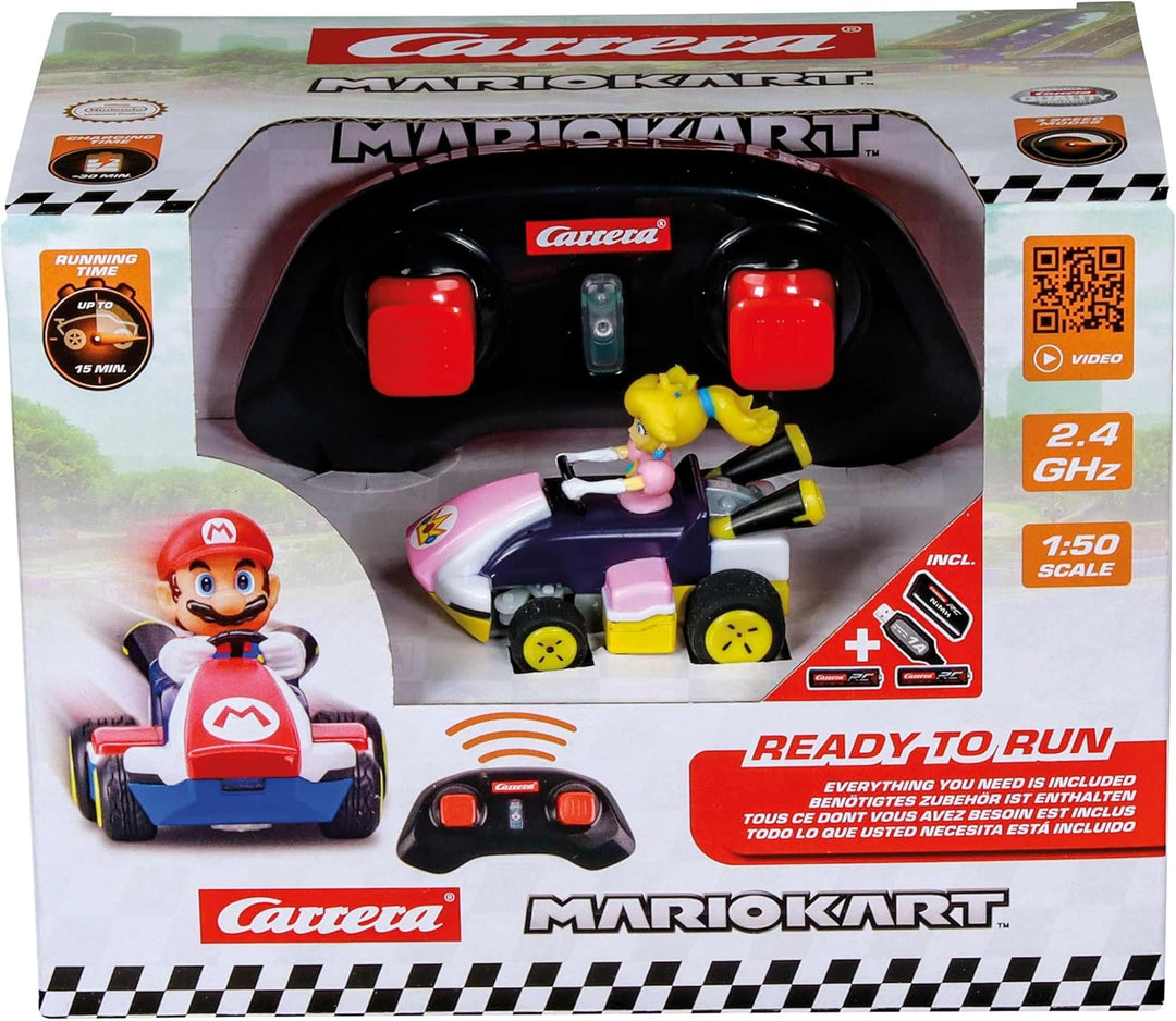 2,4GHz Mario Kart(TM) Mini RC, Peach (Paperbox)