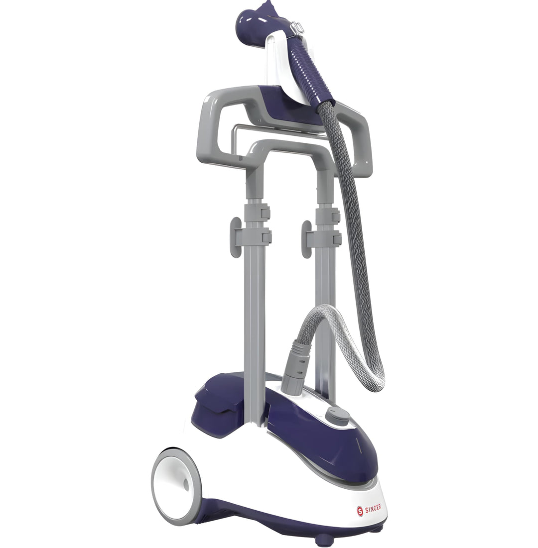 Singer STEAMWORKS PRO 2.0 Professioneller Vertikaler Steamer & Dampfglätter - 1800 W, 2,5L Wassertan