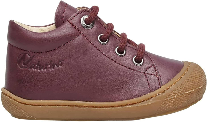Naturino Cocoon-Lauflernschuhe aus Veloursleder 18 EU Violett, 18 EU Violett