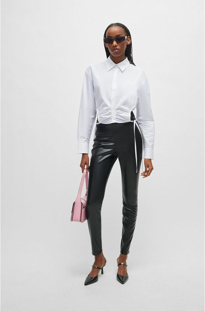 HUGO Damen Hose 32 Black1, 32 Black1