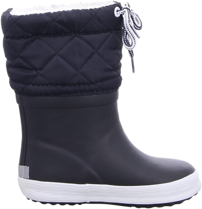 Aigle Unisex Kinder Giboulee 2 Gummistiefel 19 EU Marineblau Weiss, 19 EU Marineblau Weiss