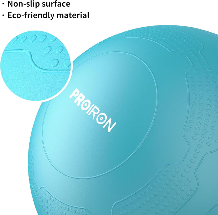 PROIRON Gymnastikball Pezziball Sitzball Trainingsball Fitnessball & Balance für Core-Training mit P