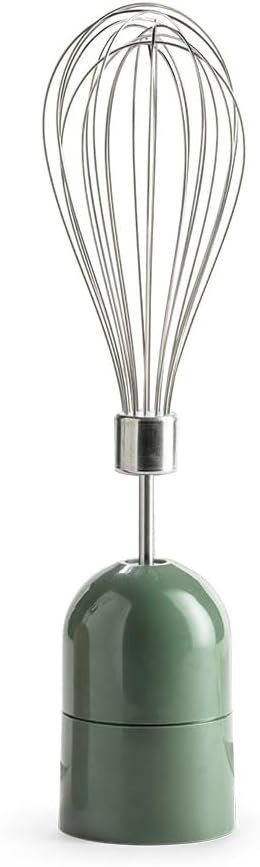 Tognana Iridea Handmixer, Whit Beater Whisk, 600 ml Tumbler und 500 ml Chopper, Salbeigrün, Grün