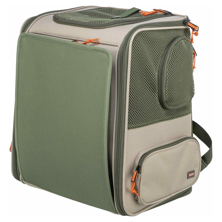 TRIXIE Hunde Rucksack Rocco - beige/olivgrün