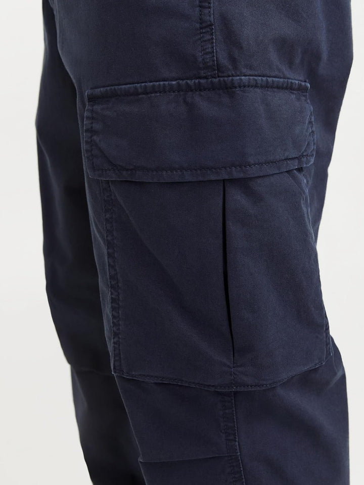 JACK & JONES Male Cargo-Hose Tapered Fit Cargo-Hose 29W / 30L Dark Navy, 29W / 30L Dark Navy