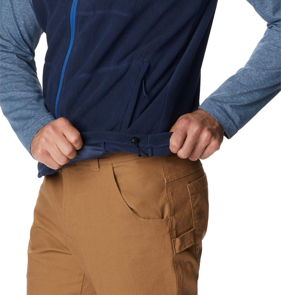 Columbia Herren Fast Trek Fleece Vest Fleeceweste Weste M Collegiate Navy, Weste M Collegiate Navy