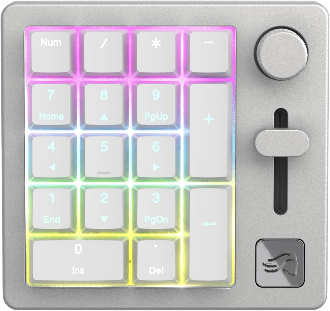 Glorious Gaming GMMK Macro Numpad – mit Kabel oder Bluetooth, Aluminium, anpassbar, programmierbarer