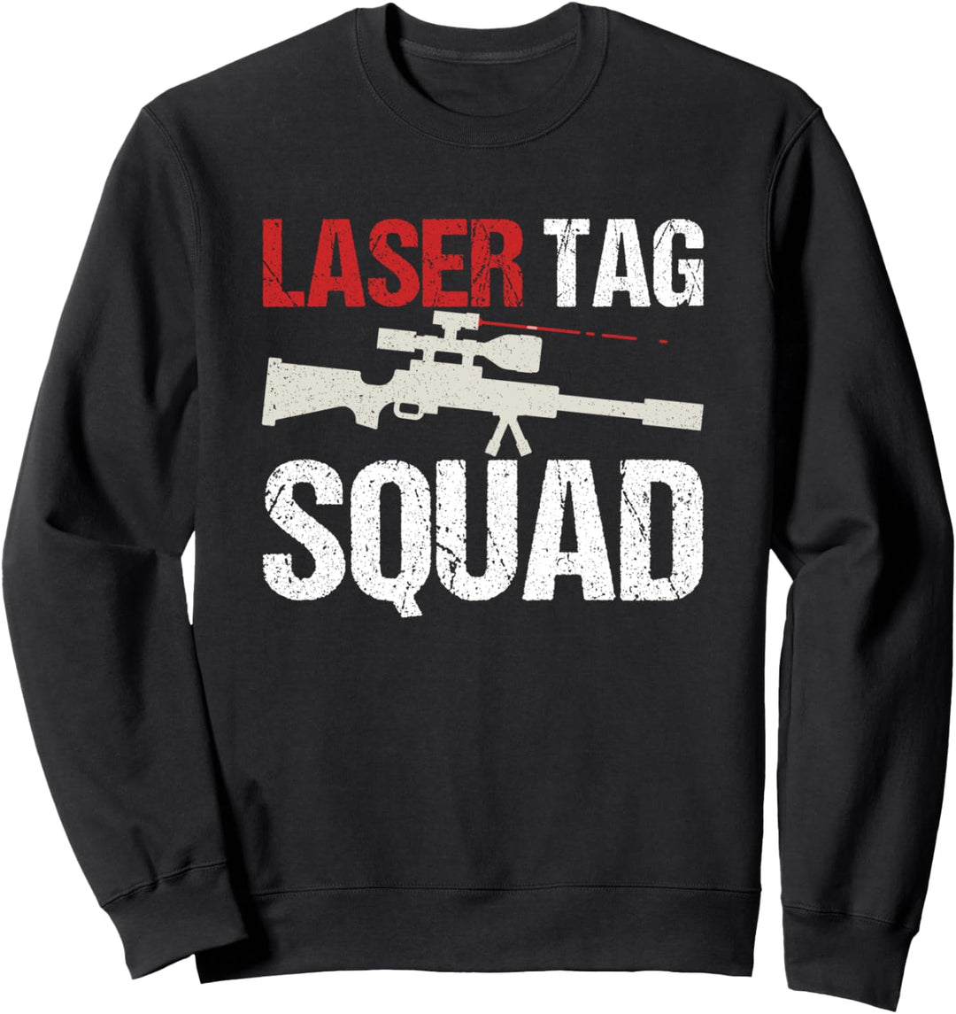 Laser Tag Squad Themed Birthday Party Boys & Girls Sweatshirt