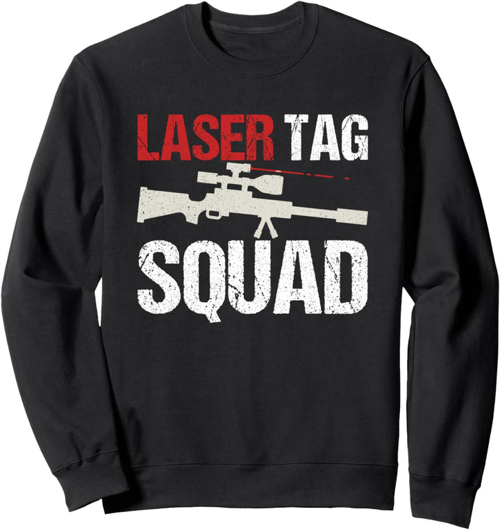 Laser Tag Squad Themed Birthday Party Boys & Girls Sweatshirt