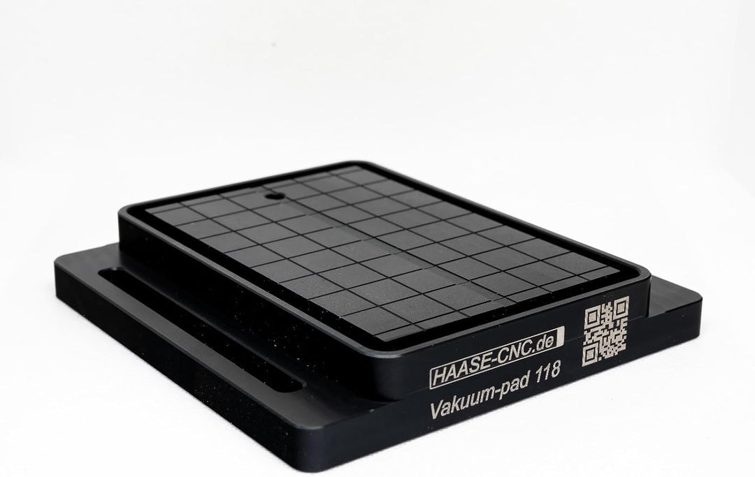 Vakuumpad 118 Universal – Vakuumplatte für CNC-Fräsmaschinen