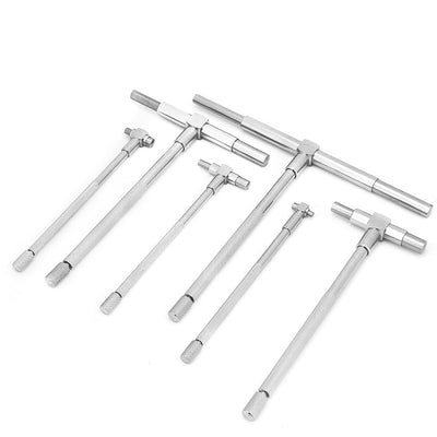 6 Teile/Satz Teleskoplehre, Bohrungsmessgeräte Innenmikrometer 8-150 Mm Einstellbarer Innendurchmess