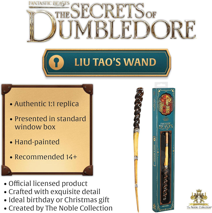 Fantastic Beasts: Zauberstab des Tao (Fensterbox) von The Noble Collection