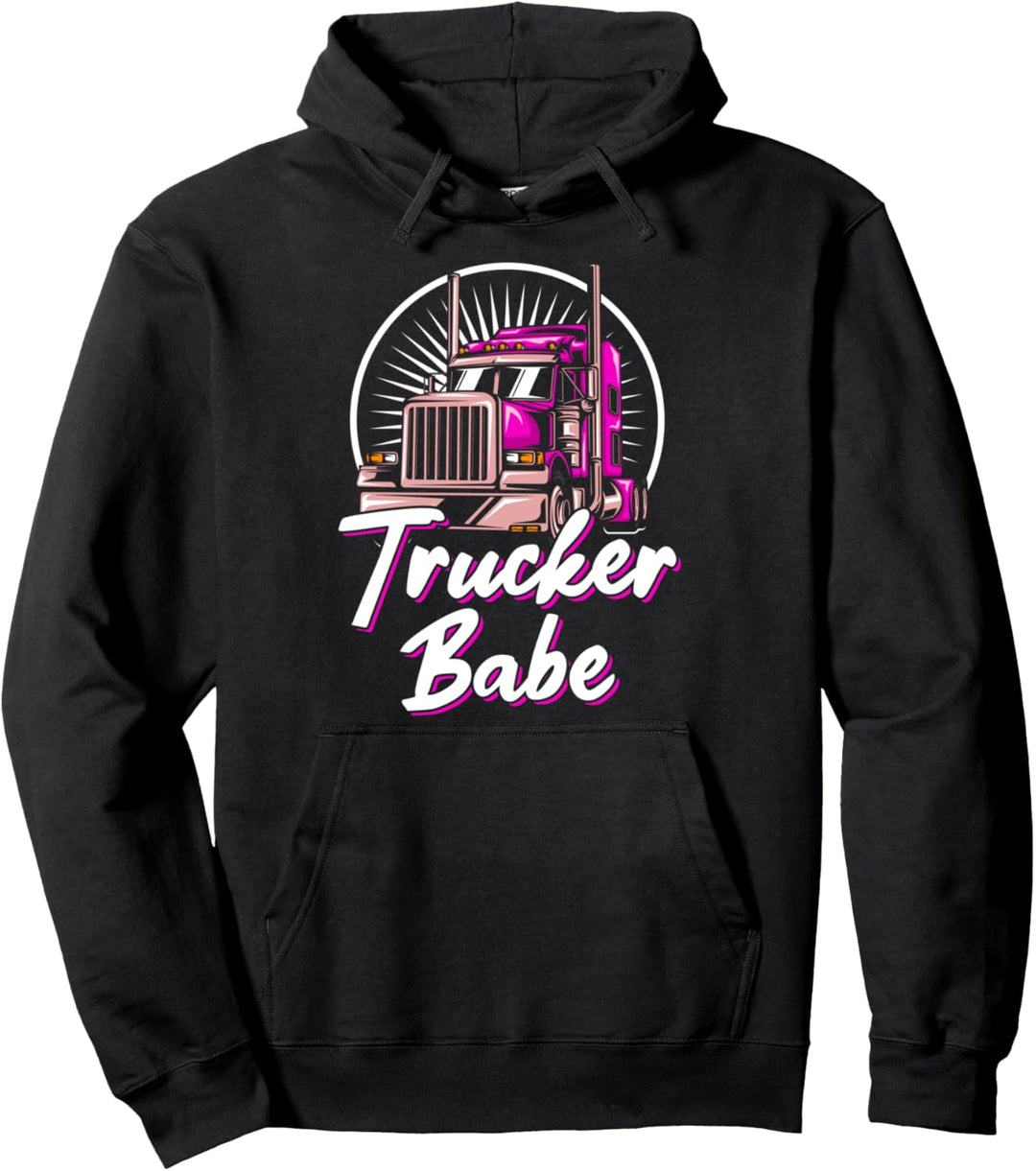 LKW Ferfnfahrer Trucker Lastwagen Brummi Lastkraftwagen Pullover Hoodie