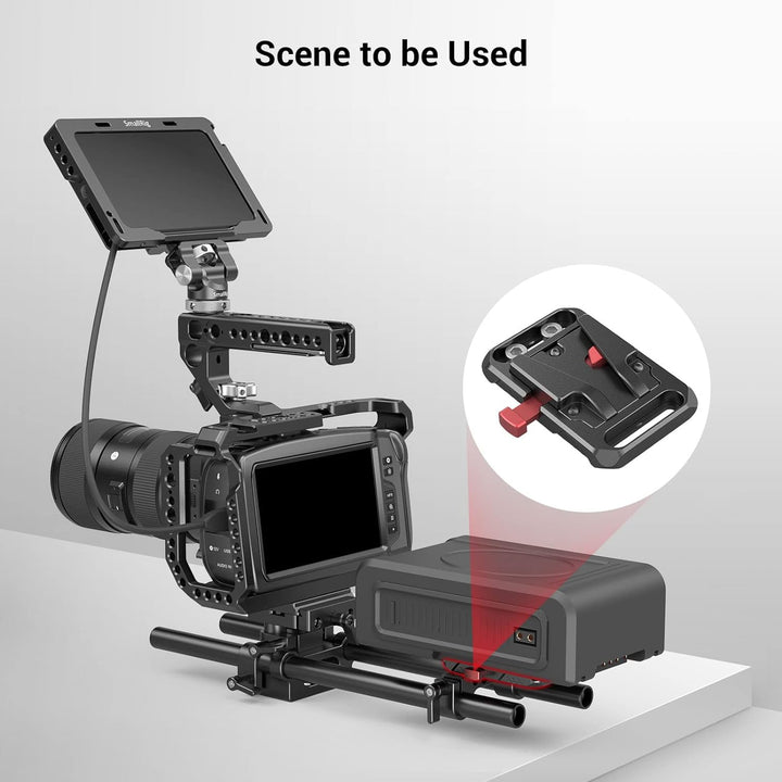 SMALLRIG Mini V Mount Batterieplatte Kamera Akku Platte Camera Battery Plate - 2987
