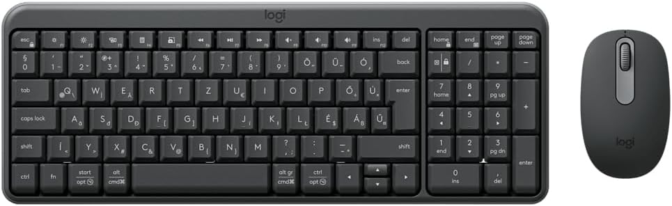 Logitech MK250 - Tastatur-und-Maus-Set - kabellos (920-013525)(5099206130661)