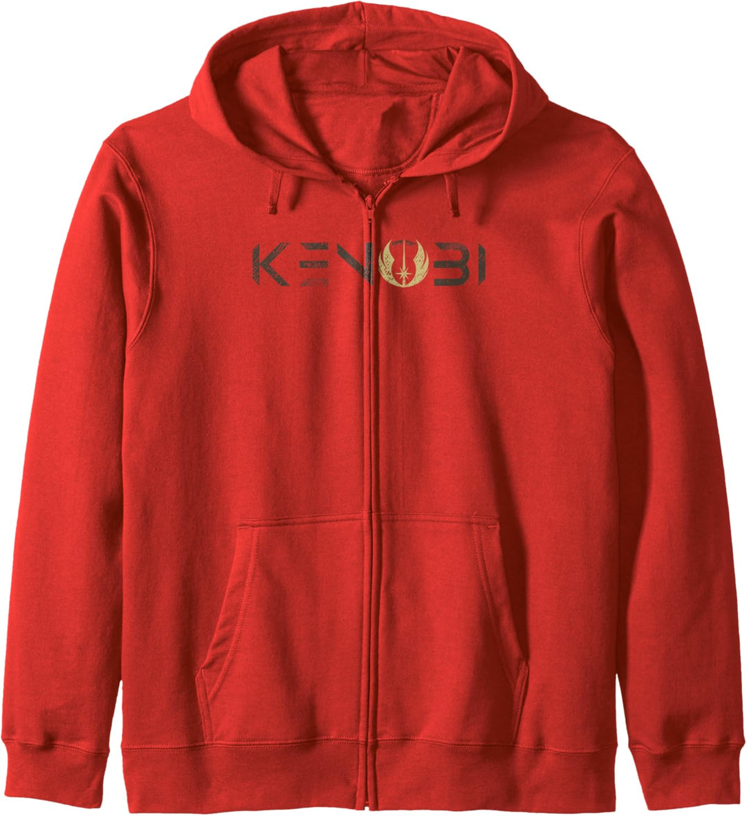 Star Wars: Obi-Wan Kenobi Worn Text Logo Kapuzenjacke