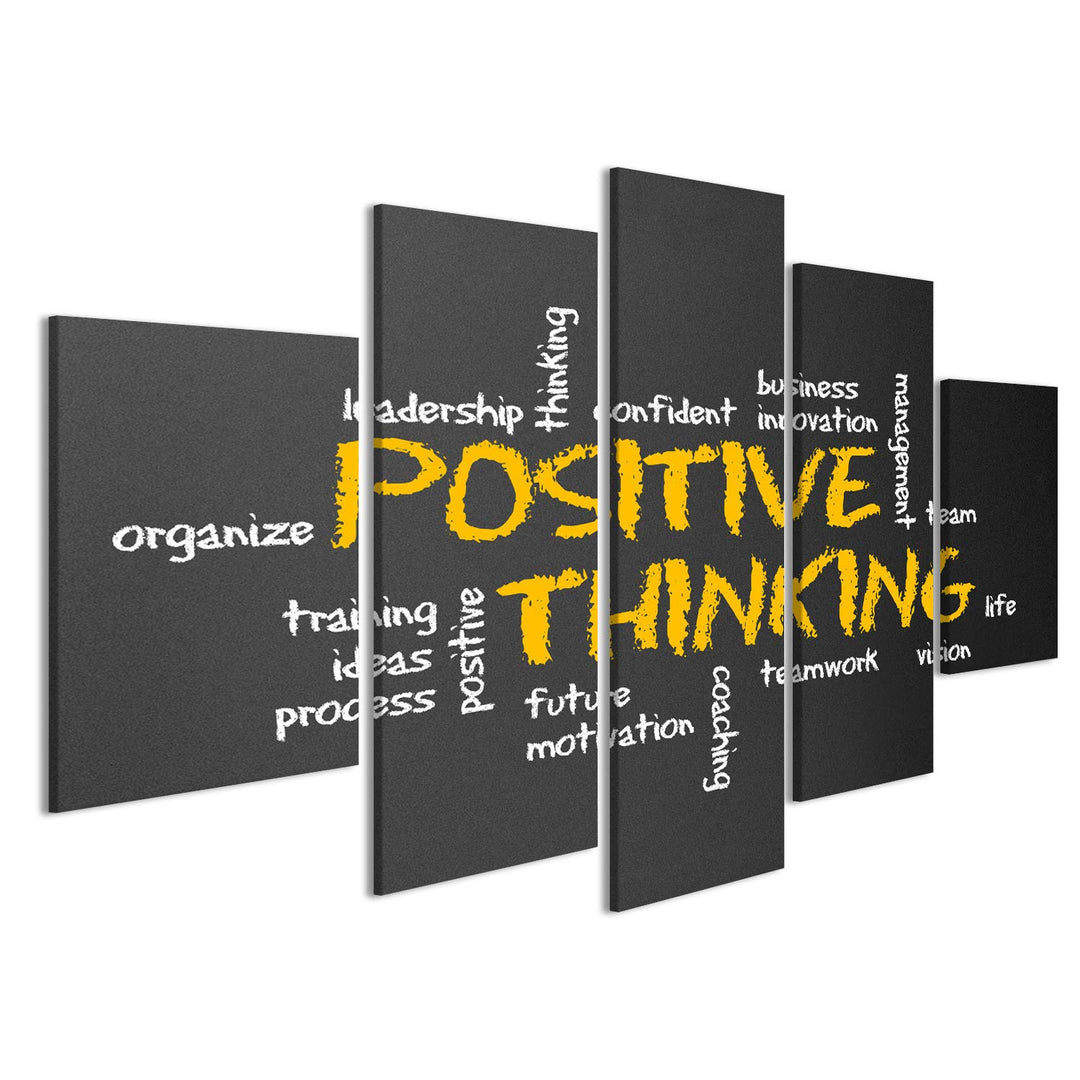 islandburner Bild Bilder auf Leinwand Positives Denken Motivation Illustration Wandbild Leinwandbild