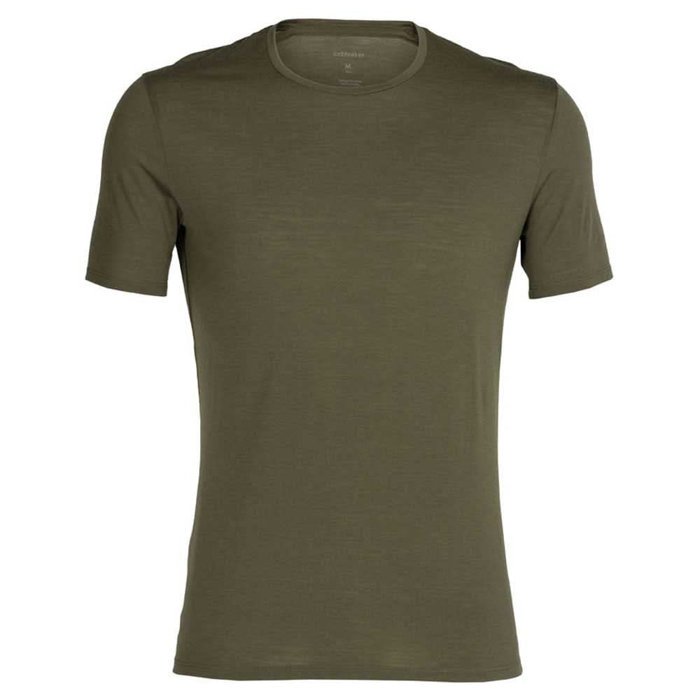 Icebreaker Herren Anatomica Crewe T-Shirt - Funktionsshirt Herren - Merinowolle Unterwäsche