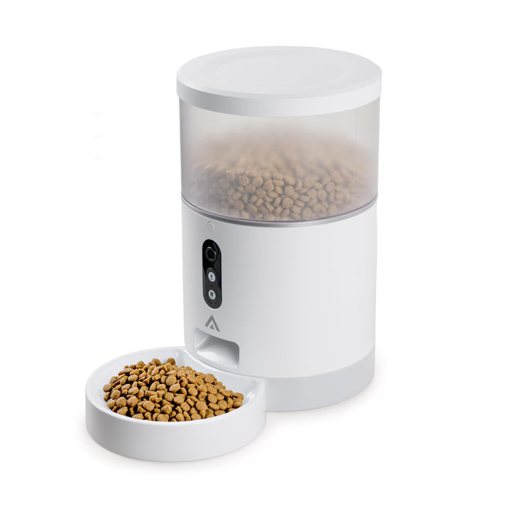 Automatischer Futterspender - 4 Liter - 3MP Kamera, WiFi und App - Futterprogrammierung, bidirektion