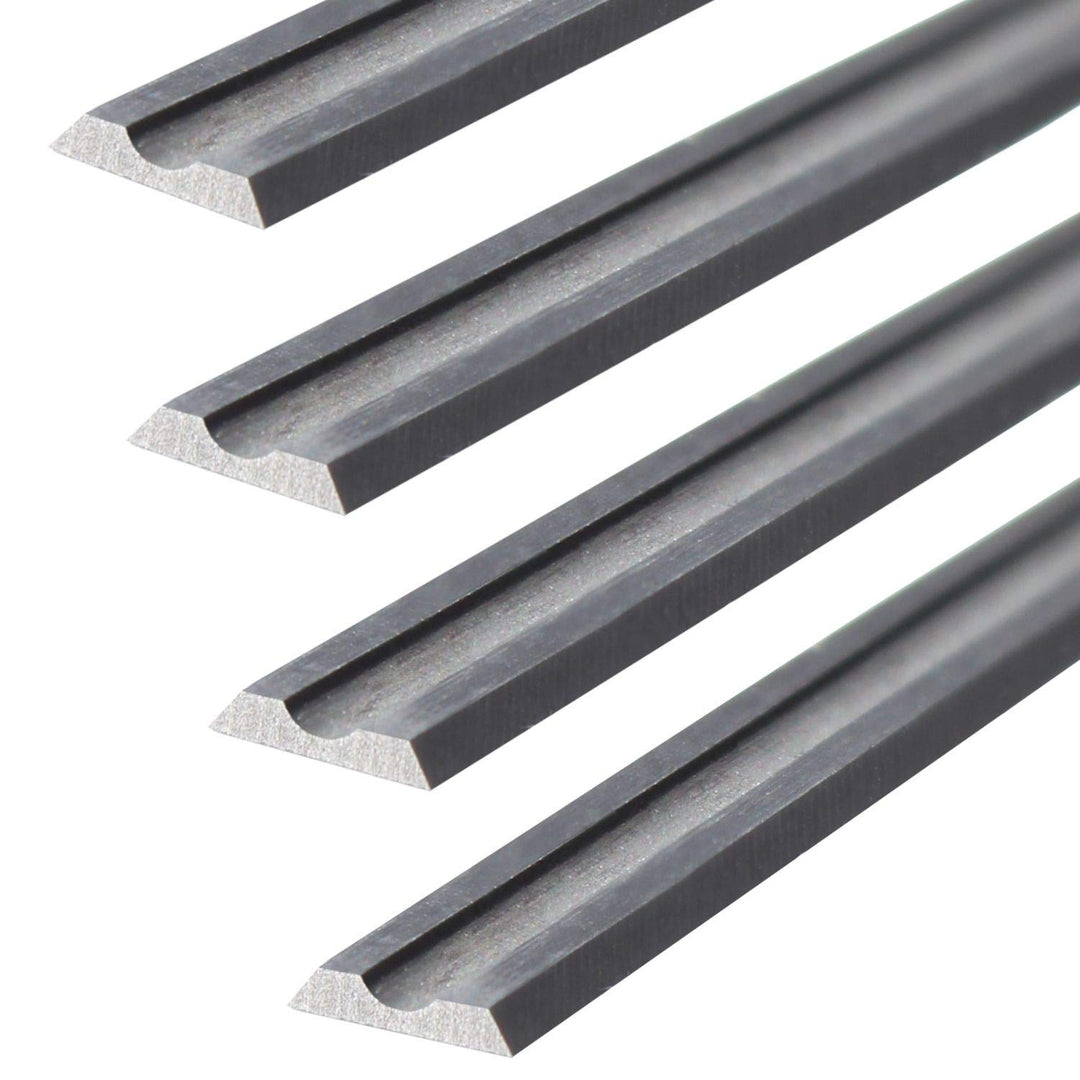 Hobelmesser kompatibel mit Black & Decker BD710, DN710, BD711, KW713 Pack mit 4 TCT 82mm Blades
