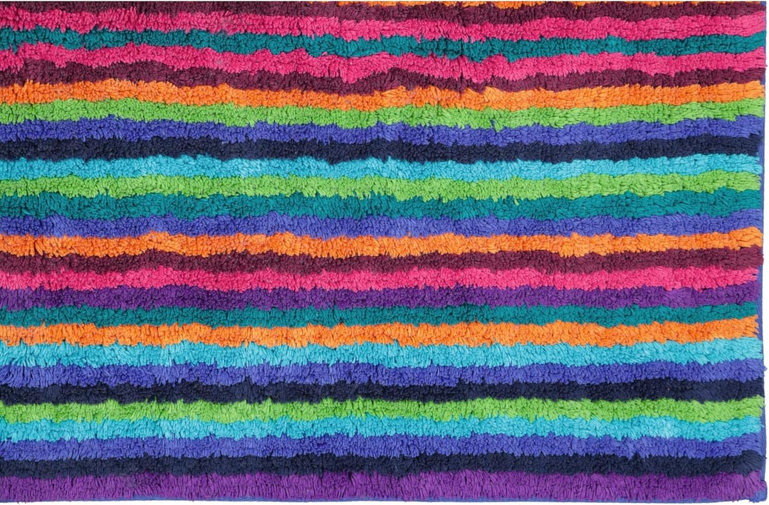 Cawö - Badteppich 7048 - Streifen - 84 multicolor Mehrfarbig, Mehrfarbig