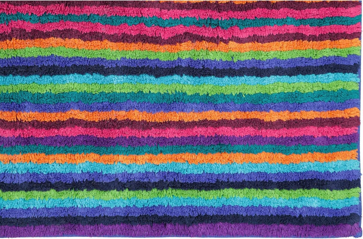 Cawö - Badteppich 7048 - Streifen - 84 multicolor Mehrfarbig, Mehrfarbig