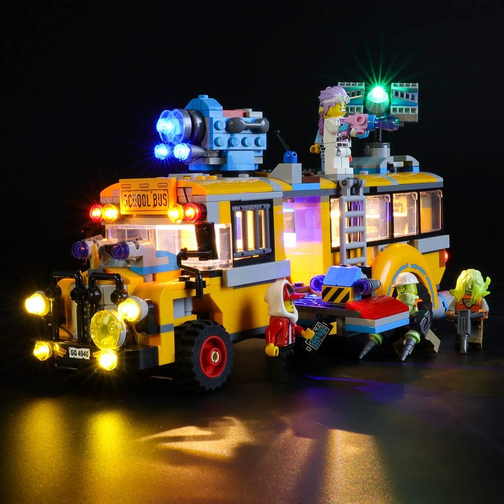 GEAMENT Licht-Set Kompatibel mit Lego Paranormaler Abfang-Bus 3000 (Paranormal Intercept Bus 3000) -
