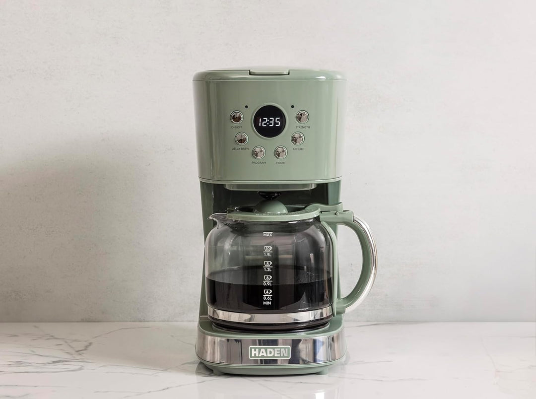 HADEN Dorset Kaffemaschine Cedar 1.8 l, Zederngrün