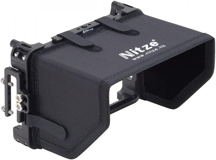 Nitze Cage Käfigs für PortKeys LH5P / LH5P II 5,5" Monitor mit Sonnenblende - JT-I01B