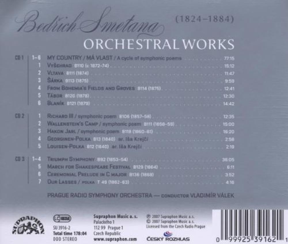 Orchesterwerke, Audio-CD