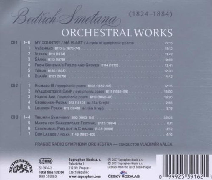 Orchesterwerke, Audio-CD