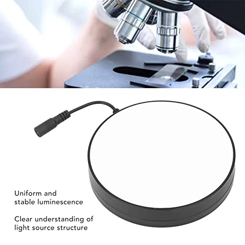 AC 0‑250 V Mikroskop LED Lampe für Experimente LED Mikroskop Ringlicht mit Adapter Einstellbares LED
