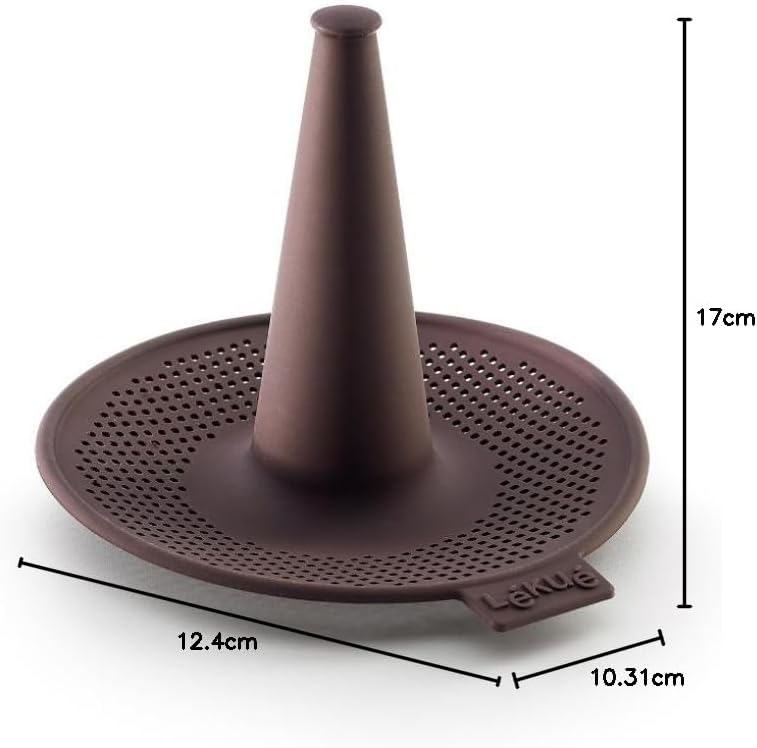 Lékué Bagels, Silikon, braun; 10,3 cm; 6 Stück, Braun