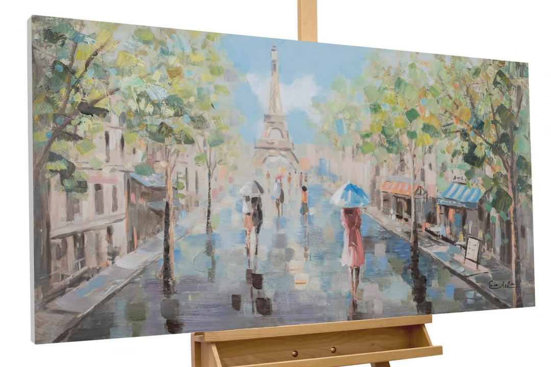 KunstLoft Leinwandbild | 100% HANDGEMALT | 120x60cm | Gemälde &